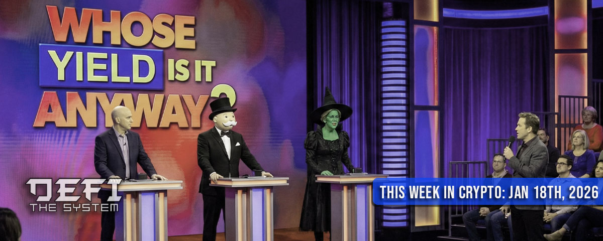 Whose Yield is it Anyway? Jan 12-18th 2026